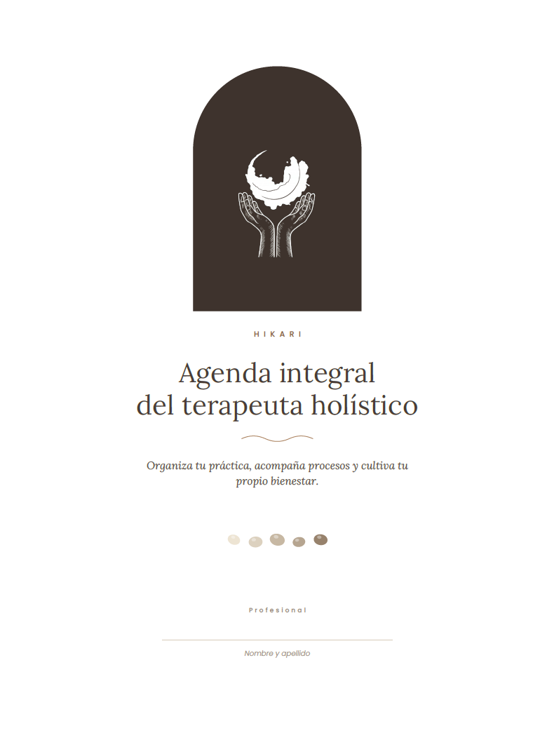 AGENDA INTEGRAL DEL TERAPEUTA HOLÍSTICO